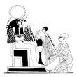 Музикална култура на древен Египет Древноегипетска арфа